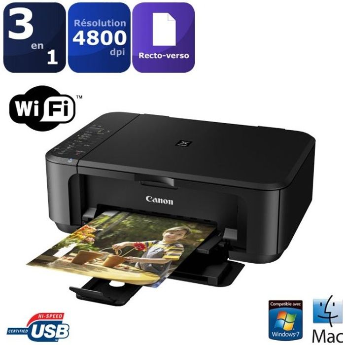 Canon multifonction 3 en 1 WiFi Pixma MG3250
