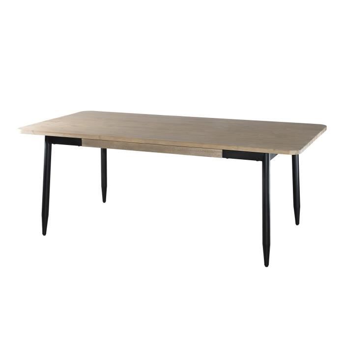 Table A Manger 6 A 8 Personnes Scandinave En Bois Acacia Massif