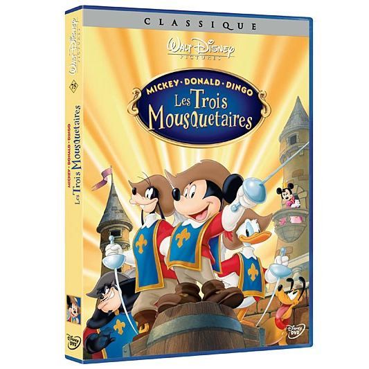 Dvd Mickey, Donald, Dingo : Les Trois Mousqueta...