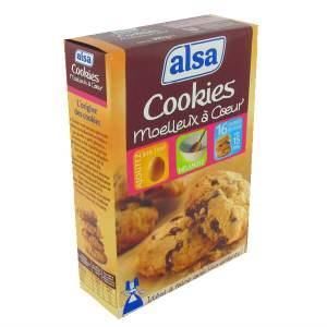 Préparation pour cookies nature 300 g Alsa