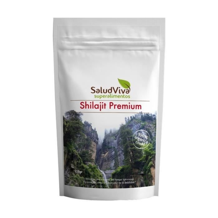 SALUD VIVA - Acide fulvique premium Shilajit 125 g de poudre