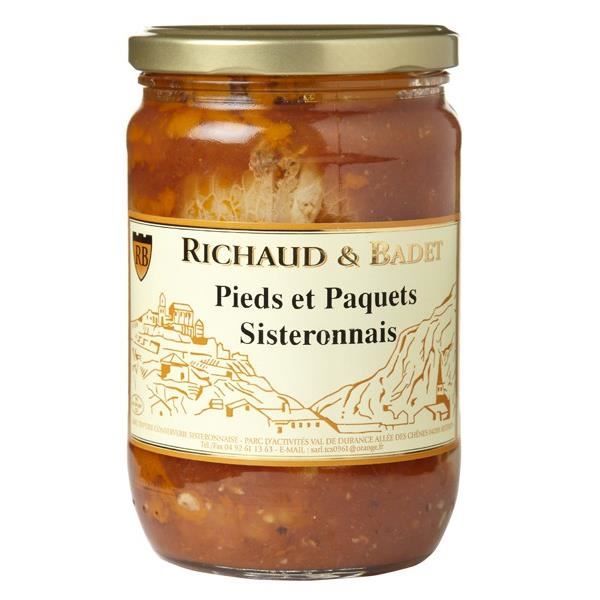 Pieds et Paquets Richaud Badet 600 gr