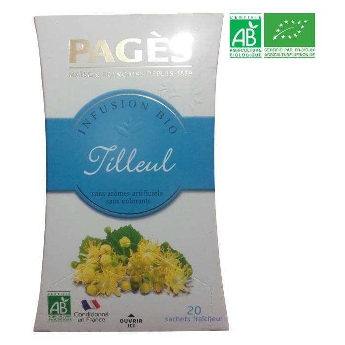 PAGES Infusion Verveine Bio
