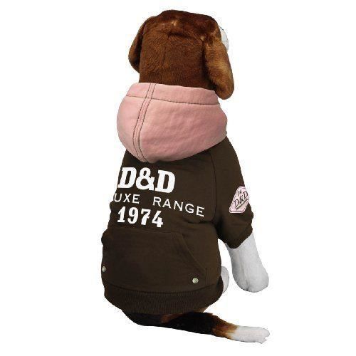 D&D Manteau pour Chien Deluxe Taille XS Marron