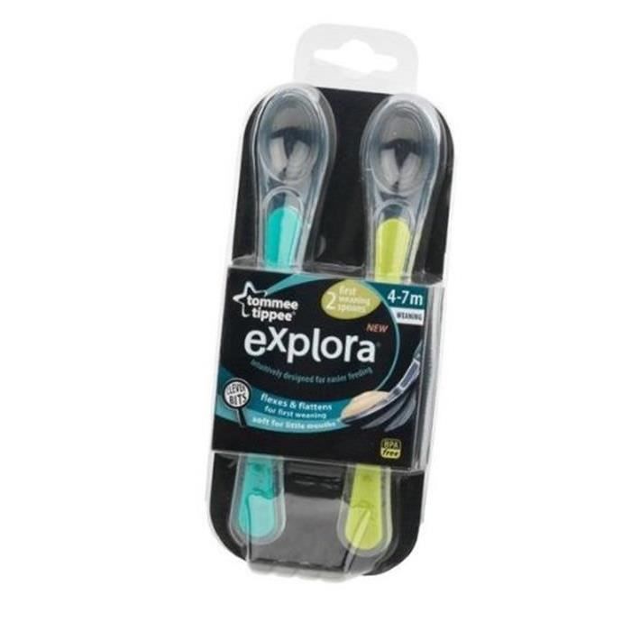 Tommee Tippee 2 cuillères en silicone.