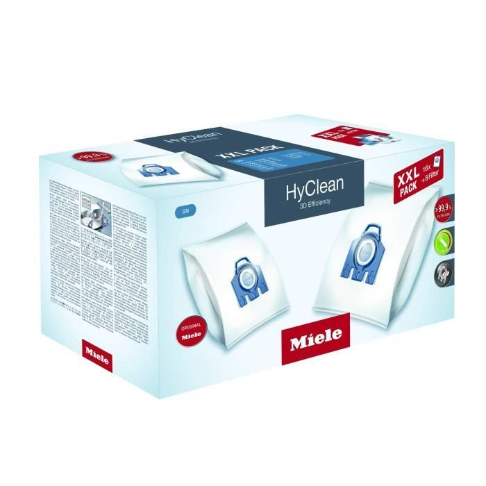 Miele 10408410 Boîte de Sac d'Aspirateur - XXL pack - 16 + 8 filter