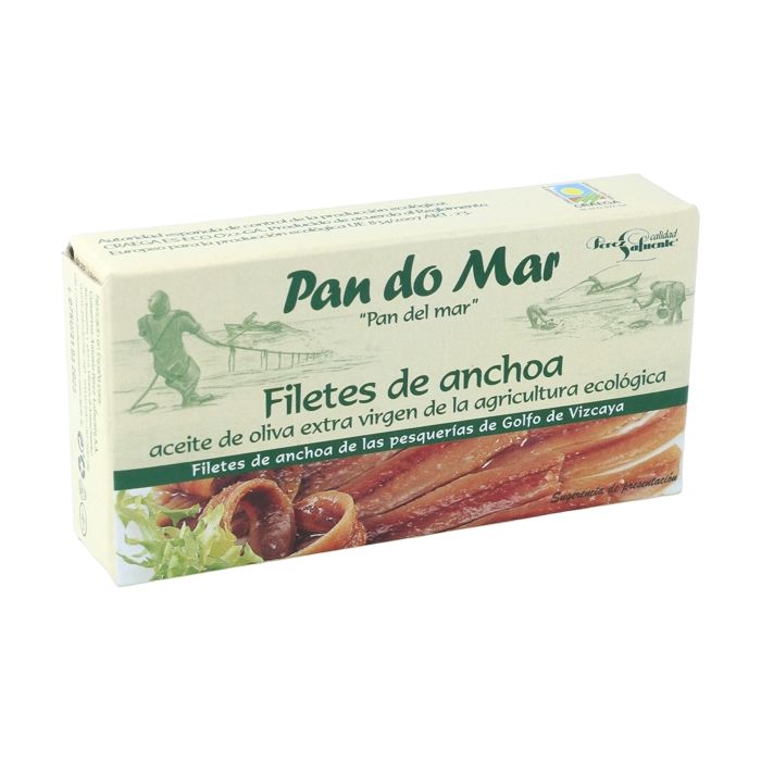 Accent Bio+filets d'anchois à l'huile d'olive 50 g