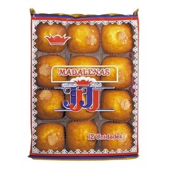 Madeleines Carrées Nature « 4J »