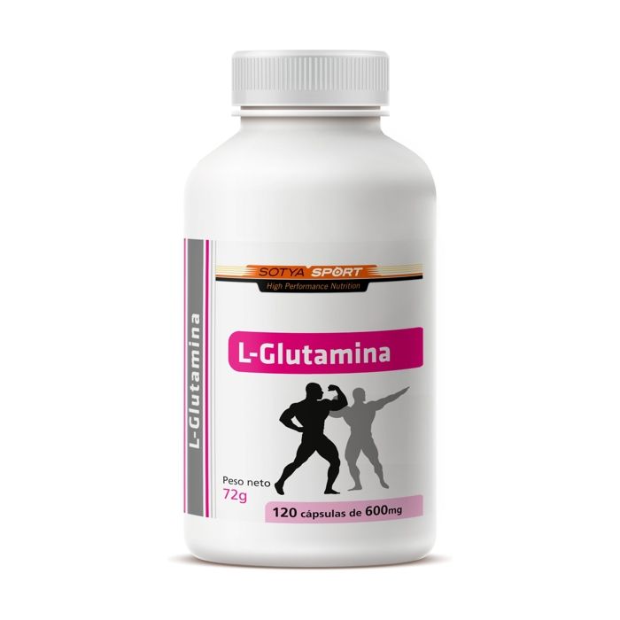 Sotya+L-glutamine 120 capsules de 600mg