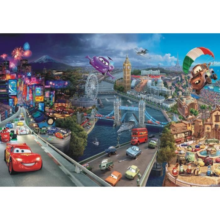 Papier peint Cars World Disney 368X254 CM
