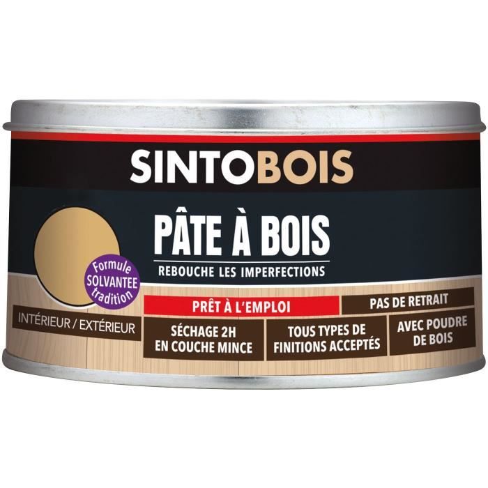 Pâte à bois - naturel - 250g
