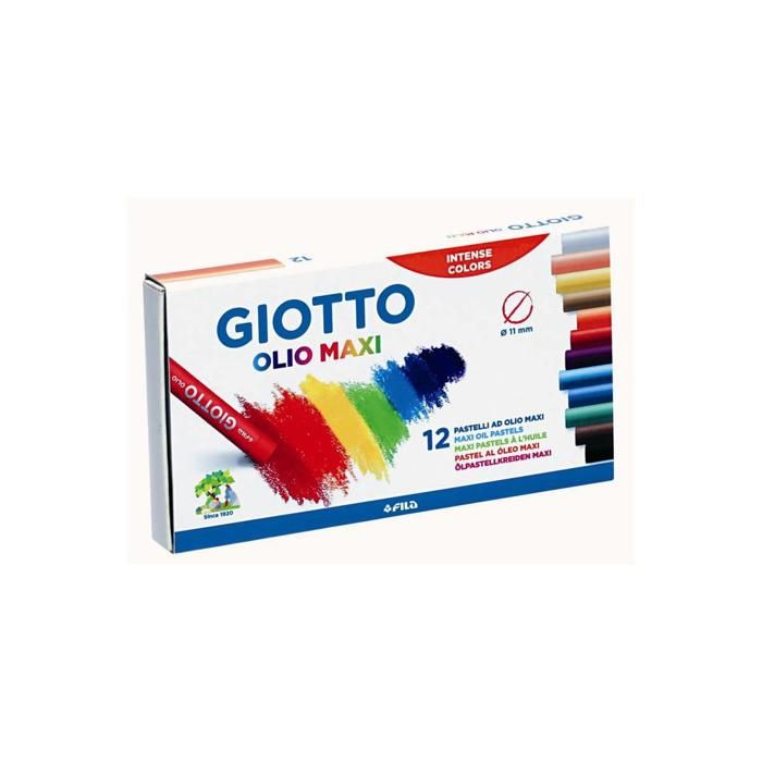 Pastels à l'huile en cas de 12 couleurs 293000…