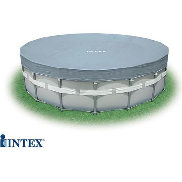 Bâche Deluxe tubulaire INTEX Ø 5,49 m