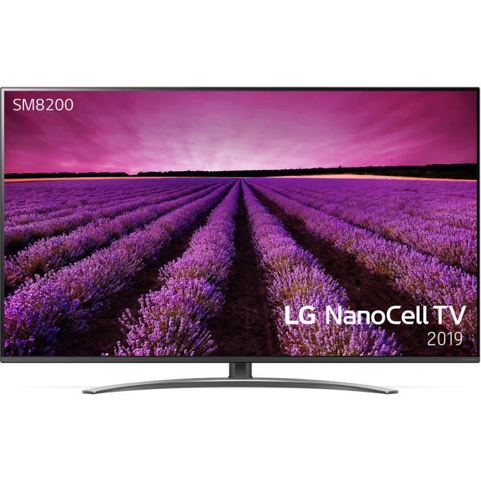 LG 65SM8200 TV LED 4K UHD - NanoCell - 65- (165cm) - Dts Virtual X - HDR - Smart TV - 4 x HDMI - 2 x USB - Classe énergétique A+