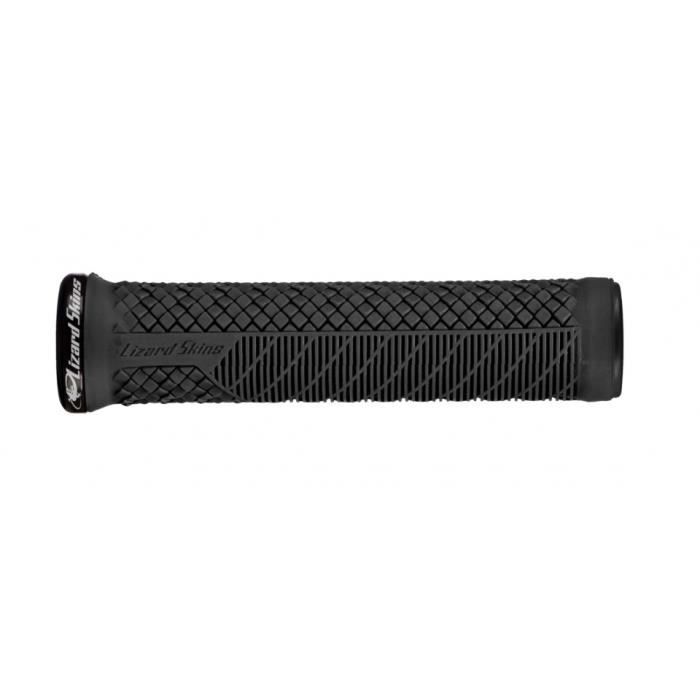 Lizard Skins Charger Evo Poignées de vélo Adulte Unisexe, Noir, Taille Unique - LOCEV100