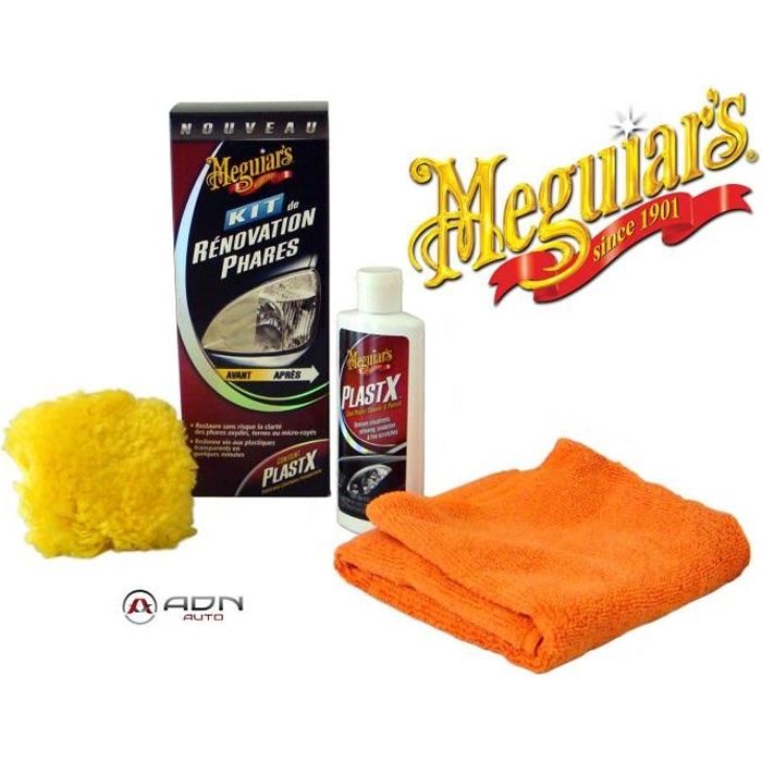 Kit de renovation phares et optiques - PlastX -…