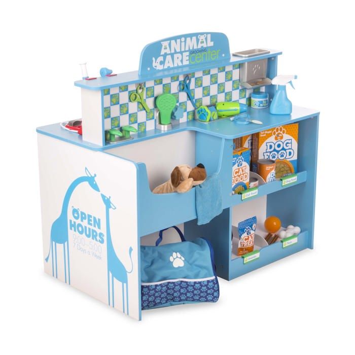 Centre vétérinaire et salon de toilettage Melissa & Doug 3 - 6 ans, 6 ans et plus