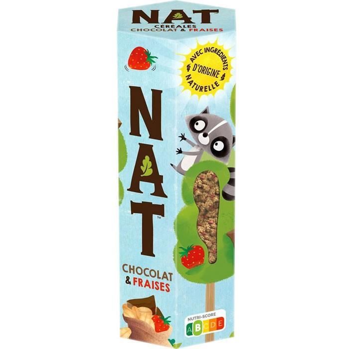 Cafe Moulu - LOT DE 6 - NAT - Céréales chocolat et fraise 270g