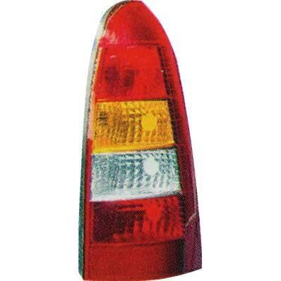 Feu arrière droit pour OPEL ASTRA G 1998-2001, Rouge orange Incolore, Mod. S.W., Neuf.