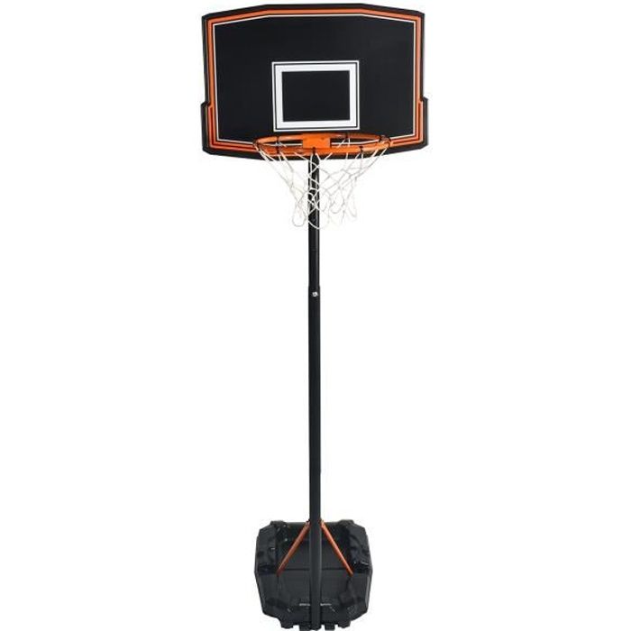 Panier de Basket Swager sur Pied, Réglable de 1.65m à 2.20m - Basketball