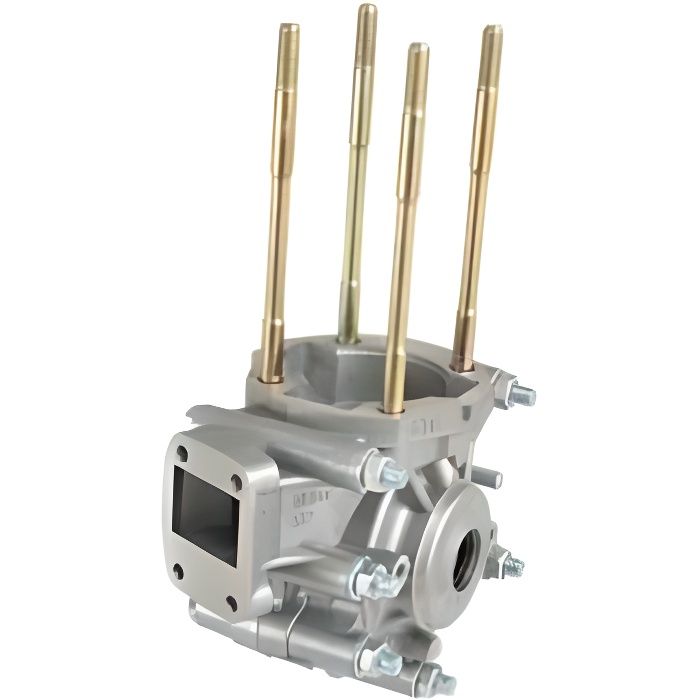 CARTER MOTEUR CYCLO TEKNIX ADAPTABLE MBK 51 AV10+JOINT CARTER/SPI+GOUJONS+ROULEMENTS+BOULONS