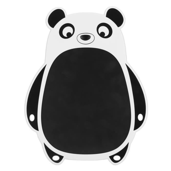 VINGVO tableau de griffonnage Tablette d'écriture LCD dessin animé blanc panda forme tableau d'écriture Portable écran couleur