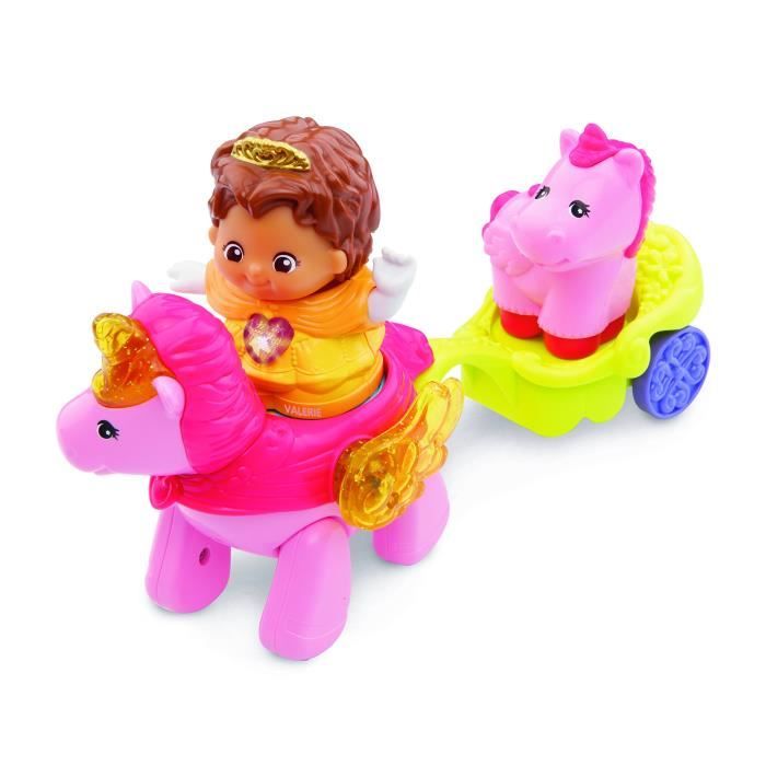 VTech Baby 80–177104 – Petits Explorateurs bande Valerie, Princesse avec licorne