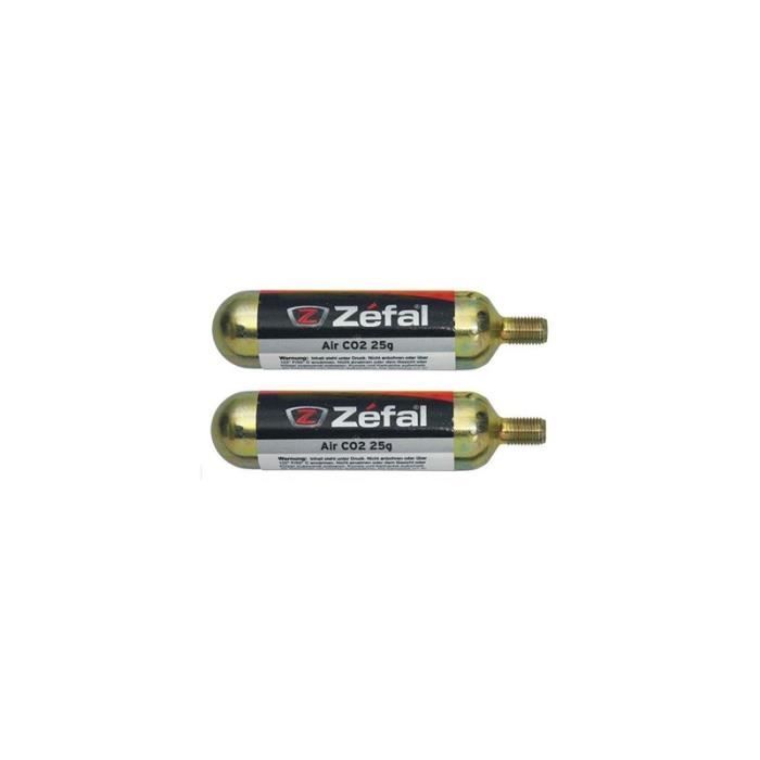 ZEFAL - Blister 2 Cartouches Air Co2 25 G Visserabc100006658600000