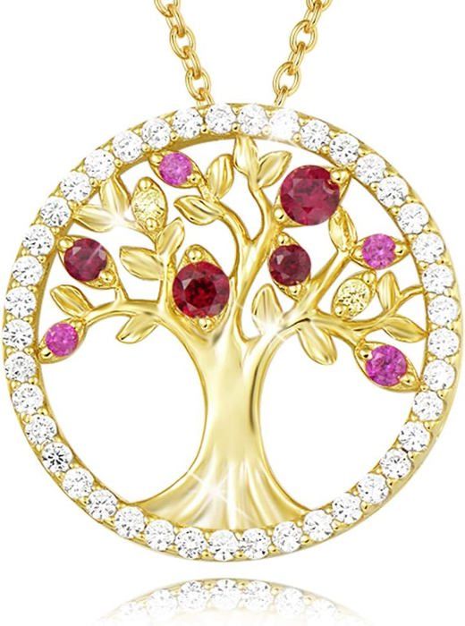 Collier En Argent Sterling 925 Avec Pendentif Ovale Rubis Naturel 3 Carats - Bijou Indien Fabriqué à La Main