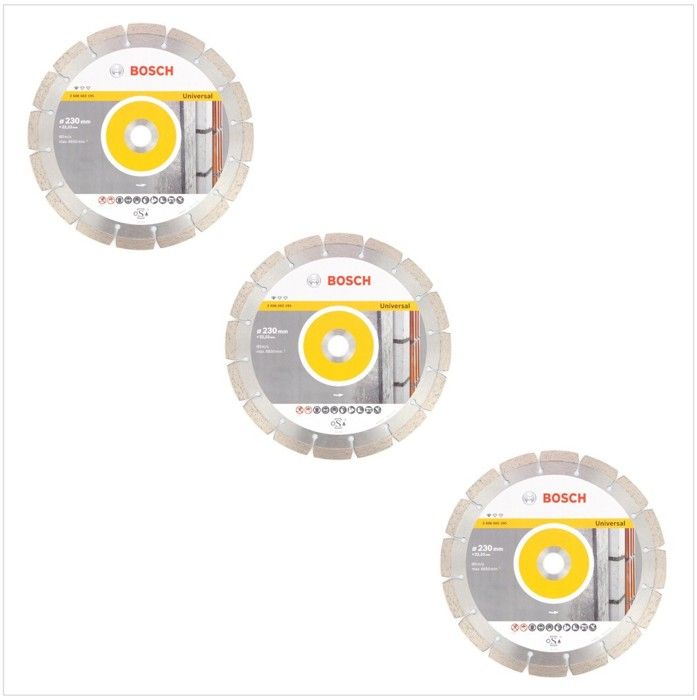 Bosch Disque à tronçonner diamanté Standard Universal 230 mm - vue 2