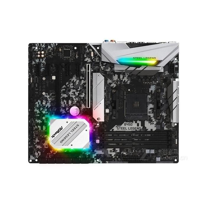 Carte mère ASRock B450 Steel Legend AMD B450 Socket AM4 4xDDR4 128GB ATX - Asrock