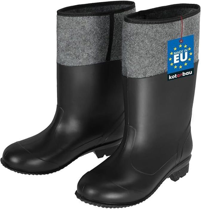 Cdiscount Botte Caoutchouc FourrÃ©e Femme Bottes En Caoutchouc 45