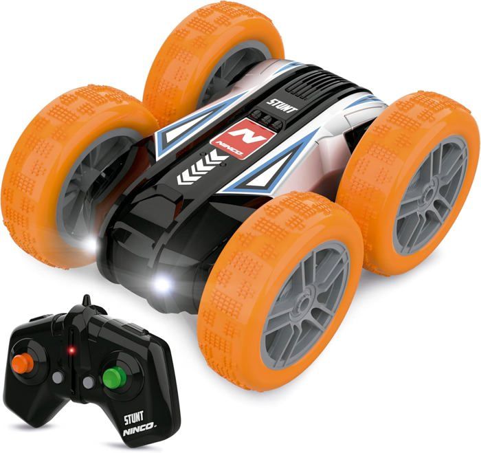 Ninco-Voiture T?�l?�command?�e R?�versible Stunt Orange 2 Con?�ue Pour Une Conduite Facile Et Simple 