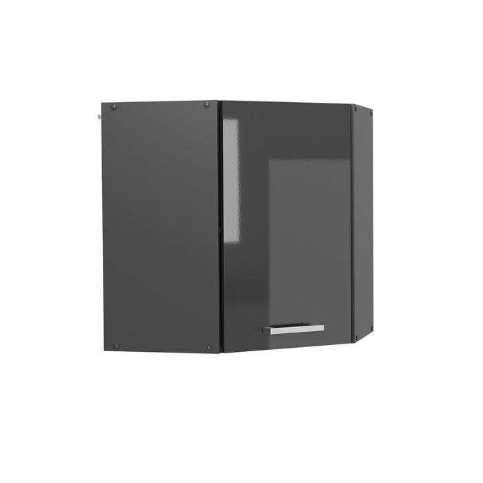 Elément haut de cuisine R-Line 57cm Anthracite Haute brillance/Anthracite Vicco 53729