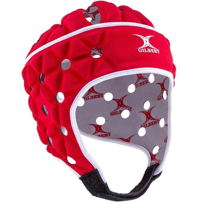 Gilbert Casque Air Noir - Protection Et Ventilation Pour Rugby