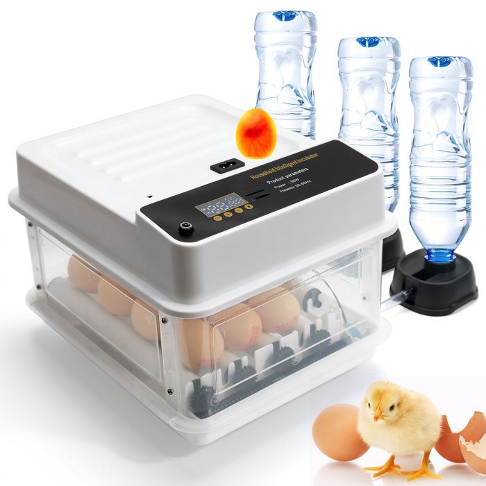 Comparer les prix de Couveuse Oeuf Automatique, Incubateur pour œufs de 12 à 35 avec retournement automatique , contrôle de l'humidité et la température
