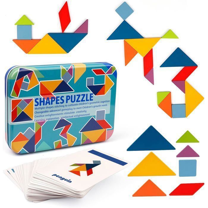 WISPLYE JOUET DE tri Montessori pour 3 4 5 Ans Tout-Petits Puzzle en Bois Tab... EUR 29,99