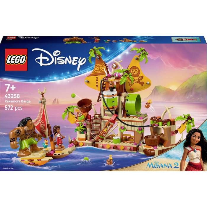 Jeu de construction - LEGO® DISNEY - 43258 - Barge de kakamora - Aventures en haute mer - 7 ans et plus