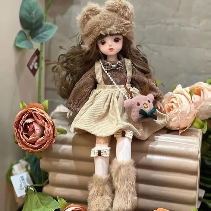 Bonnet (bobble Hat) V Dolls Doublé Polaire - Blanc, Taille Unique, Idéal Pour L'hiver, Occasion