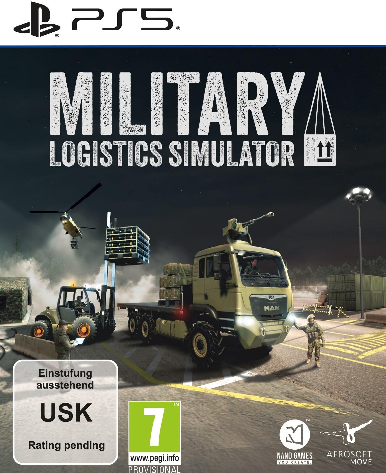 Military Logistics Simulator Jeu PS5