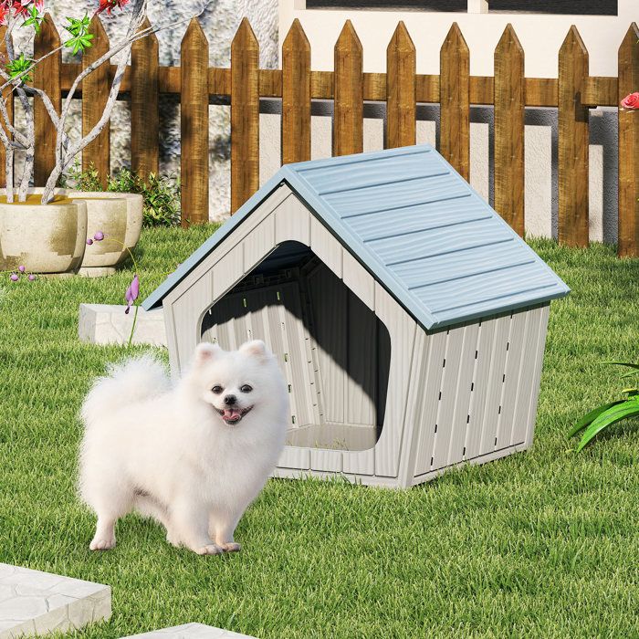 Maison pour Chat Intérieur Extérieur COSTWAY Condo Aérations & Toit en Pente Abri pour Animaux pour Chiens Lapins Chiots Chats Maison pour Chat Intérieur Extérieur COSTWAY Condo Aérations & Toit en Pente Abri pour Animaux pour Chiens Lapins Chiots Chats