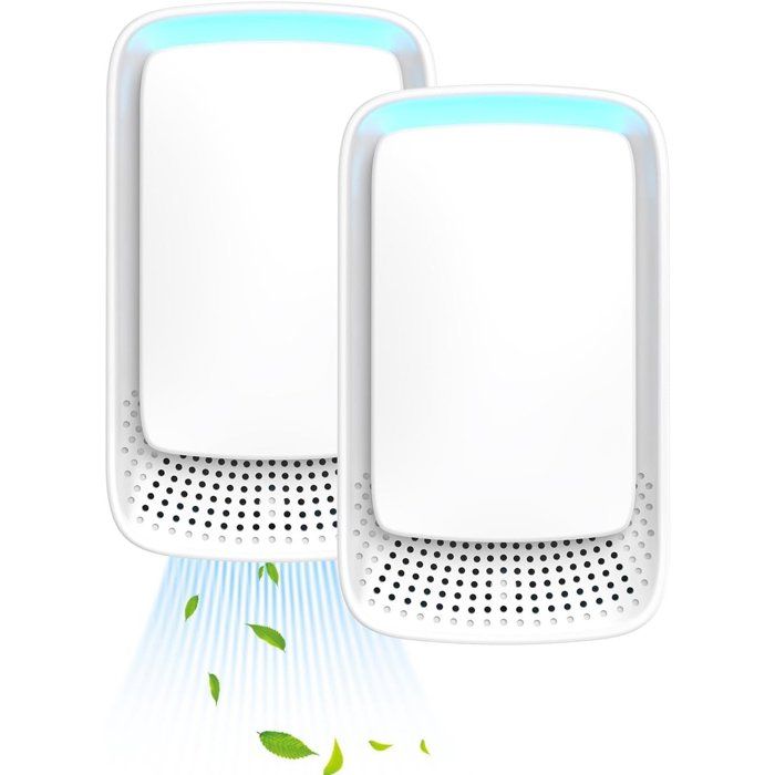 Purificateur dair à brancher - Technologie à ions négatifs - Fonctionnement silencieux pour usage domestique - Purificateur dair
