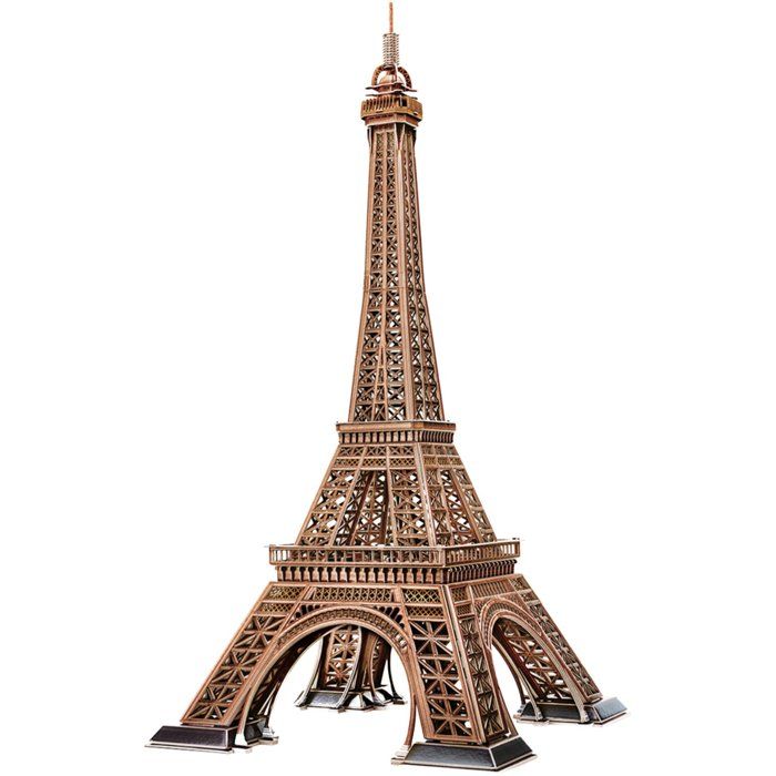 Puzzle 3D - Tour Eiffel - EXPLORA - 540041 - 314 pièces - Niveau 10 - Maquette - Dès 10 ans