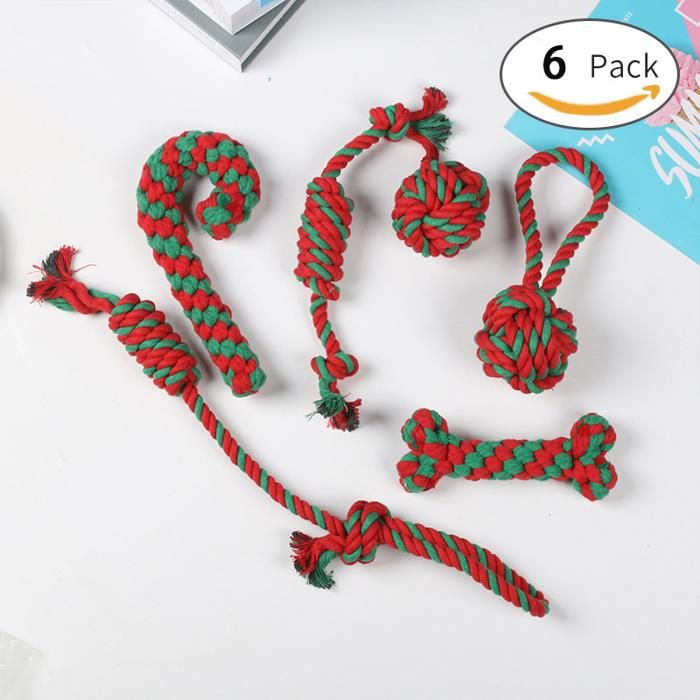 Panier à Jouets Pour Chiens En Corde De Coton - Organisateur Résistant & Esthétique - Taille Moyenne