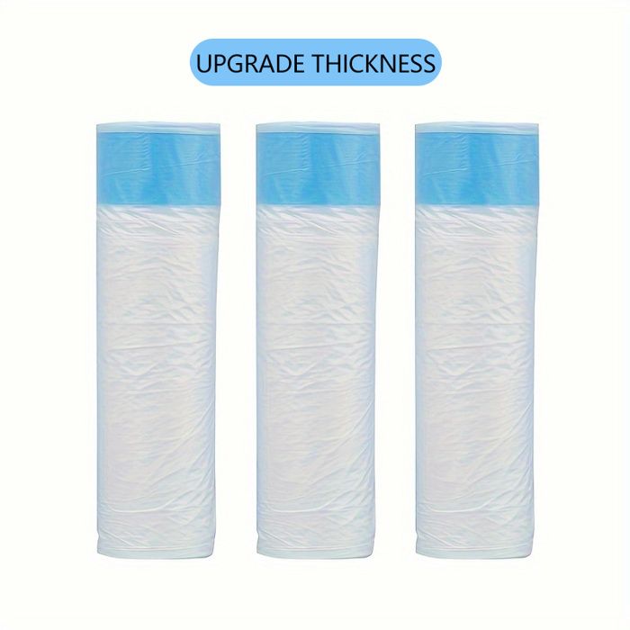 Sacs à crottes pour litière automatique - Phoesky - 45x50 cm - 3 rouleaux - 45 pièces - Blanc - Compatibles avec Tonepie