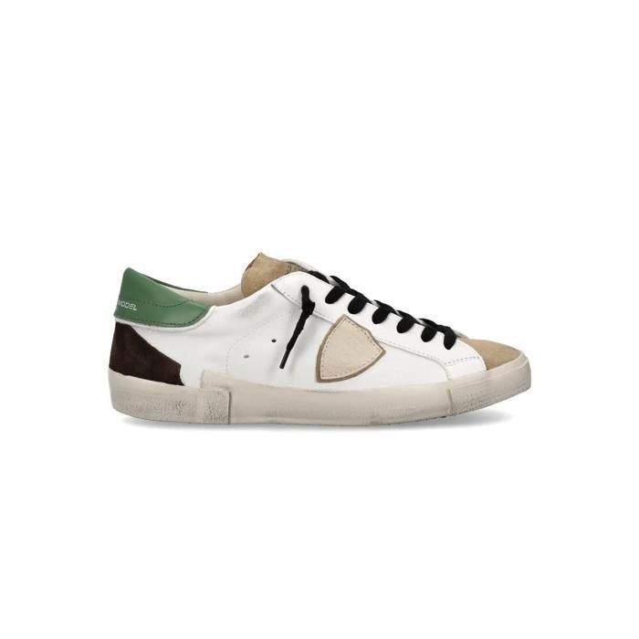 Baskets Philippe Model PRSX Low - vintage mixage/blanc vert