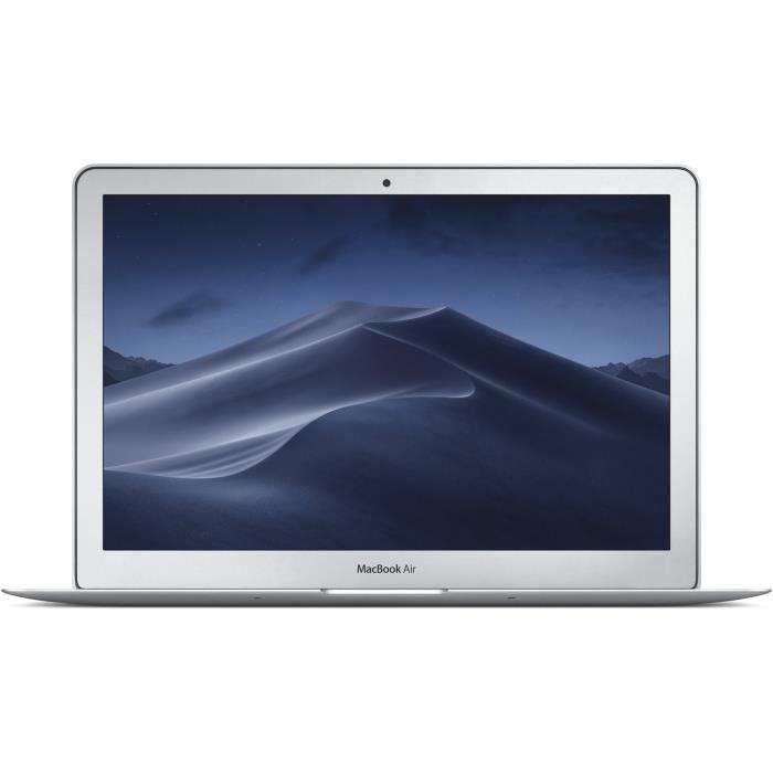 Vente PC Portable APPLE MacBook Air 13,3" - Intel Core i5 - RAM 8Go - 128Go SSD - 1,6Ghz - Clavier AZERTY -Reconditionné Bon état pas cher