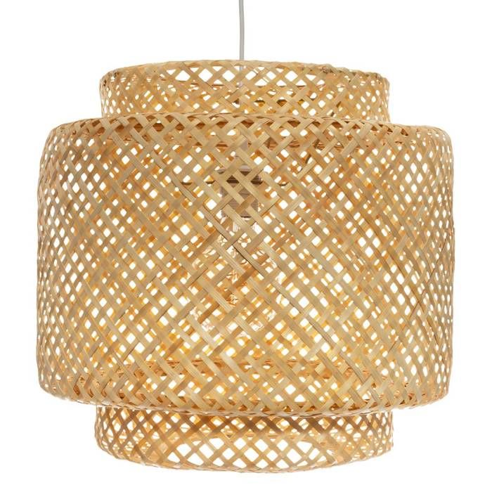 Suspension Liby bambou D40cm - Atmosphera Créateur dintérieur