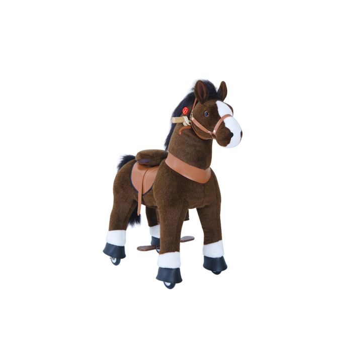 Cheval à Bascule Jouet PonyCycle Modèle U Brun Foncé avec Frein et Son  Taille 3 pour les 3-5 ans - Cdiscount Jeux - Jouets