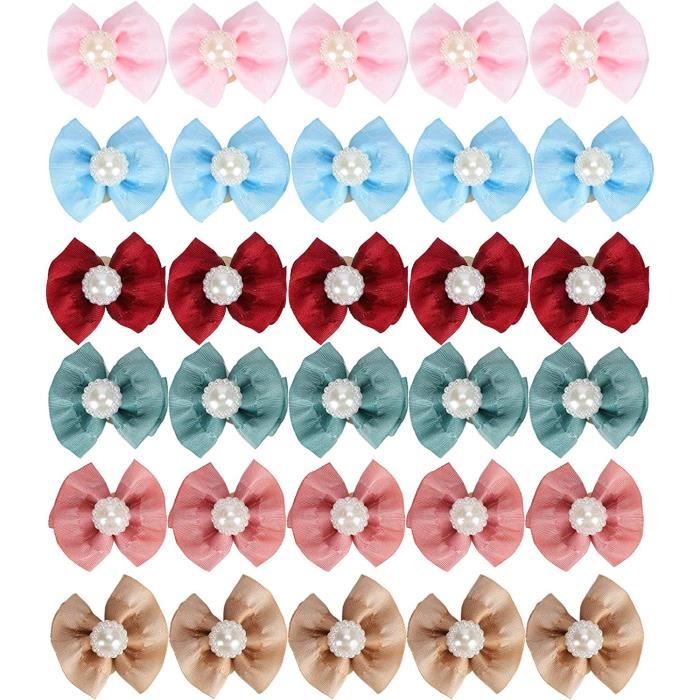 5 Pinces à Cheveux Décoratives Pour Chien Et Chat - Formes Mignonnes, Fixation Solide, Idéal Pour Toilettage Et Sorties - 7
